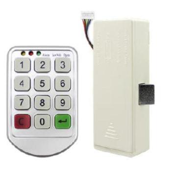 Imagem de Fechadura eletronica para guarda volumes - Lockers do Brasil