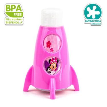 Imagem de Garrafa Foguete 320 ml Garrafinha para Criança - Plasútil, Minnie
