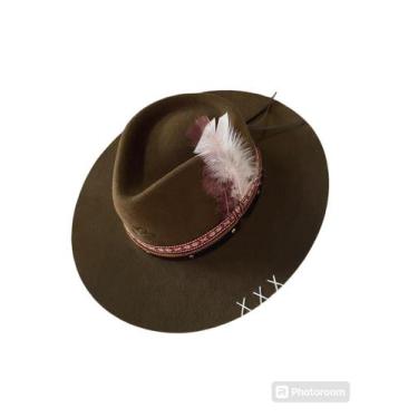 Imagem de Chapeu Pralana Campo Raiz Lauana Prado Aba Reta 8.5cm Café G, CAMPO RA