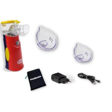 Imagem de Inalador/Nebulizador Air Mesh Colors Kids Com Bateria Recarregável Med