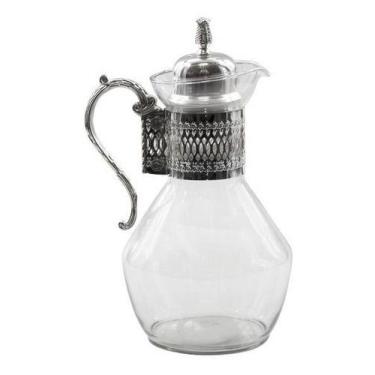 Imagem de Chaleira De Vidro E Metal Super Luxo 27 X 14 - Vacheron, Cinza, Vidro