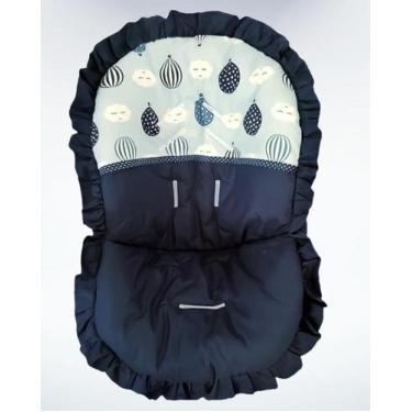 Imagem de Capas de bebê conforto Balões Azul - Doce sonho
