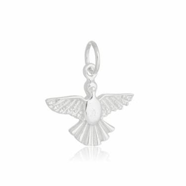 Imagem de Pingente Divino Espírito Santo Modelo 3 Prata 925 Kl - Juniorjoiaspira