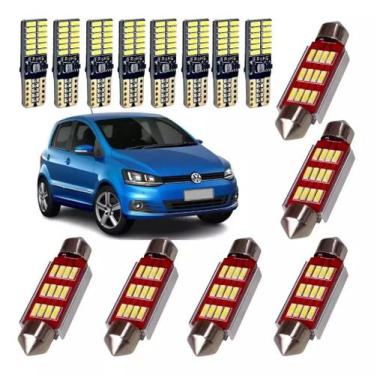 Imagem de Kit Led Canbus Fox Spacefox Premium Farolete Teto Placa Ré - Gusta Car