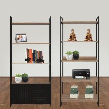 Imagem de Aparador Mais Armário Para Sala Madeira MDP - Decore com Amor