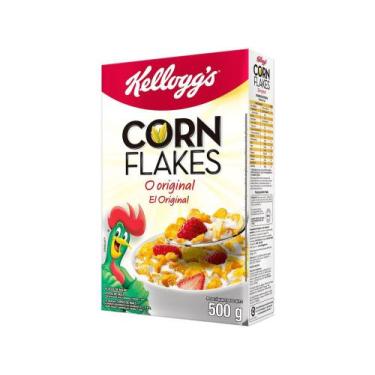 Imagem de Cereal Matinal Original Kelloggs Corn Flakes - 500g - Kellogg'S, 500g,
