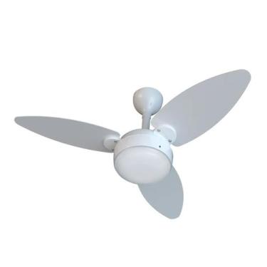 Imagem de Ventilador De Teto Bivolt Inverter Ventisol Elluz Branco e Cinza, Bivo