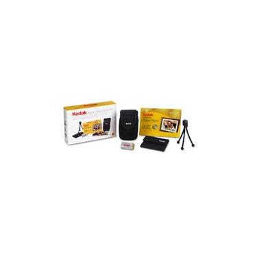 Imagem de Kodak Kit iniciante de câmera digital Easyshare para câmeras CX e DX (papel, baterias, Tri-Pod, estojo para câmera, caixa de cartão de memória)