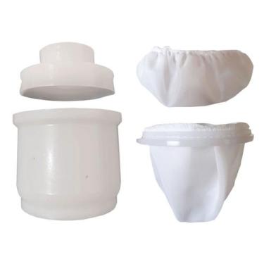 Imagem de Forma Queijo Minas Cobocó Prensa Cpo500 + Dessorador + Touca - Injesul