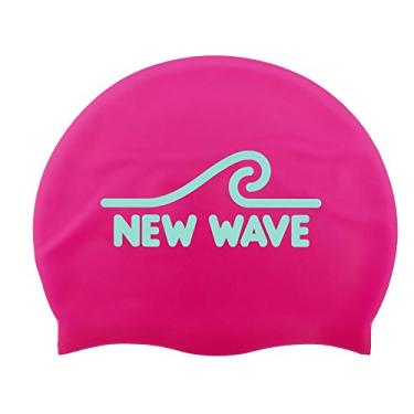 Imagem de (Pink) - New Wave Swim Buoy Silicone Swim Cap