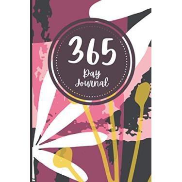 Imagem de 365 Day Journal - One Page A Day | Lined | Undated | 6x9 Daily Diary | Floral Background Cover: Daily Diary for 365 days of Journaling. Gift for Family and Friends