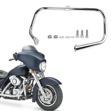 Imagem de psler Protetores de Motor Crash Bar para Touring Road Glide Road King Street Glide Electra Glide Cvo e Modelos Trike 1997-2008 Oem 46549-03 (Cromado)