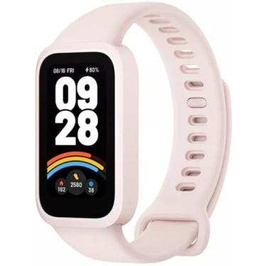 Imagem de Relógio Mi Band 9 smart-band 9 ACTIVE (GLOBAL) (ROSA) Pulseira Inteligente, Tela AMOLED 1,47, Relógio inteligente, Fitness, Pulseira Impermeável, 50 Modos Esportivos