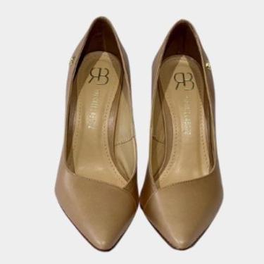 Imagem de Scarpan Feminino Raphaella Booz Couro Torino Coconut Salto Alto-Feminino