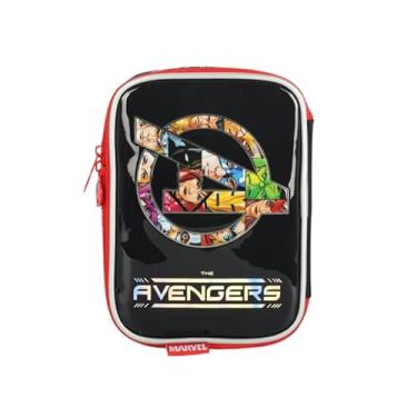 Imagem de Estojo Luxcel Avengers Box Preto 1Fecho Ei41634ag