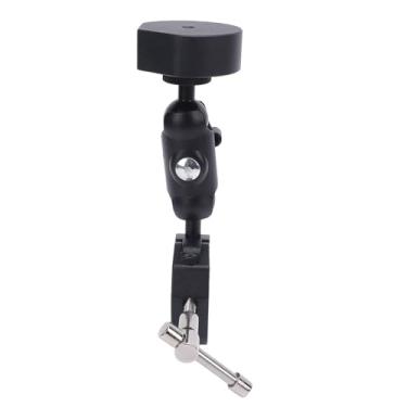 Imagem de Kit de Suporte de Grampo Ajustável de Liga de Alumínio Com 2 pivô Mecanismo, Adaptador de Suporte de Grampo Satélite Conjunto para Mini Starlink, Grampo Ajustável para Iate