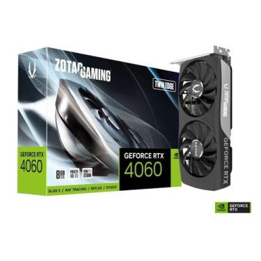 Imagem de Placa de Vídeo ZOTAC GeForce RTX 4060 Twin Edge 8GB GDDR6 128 Bits  ZT