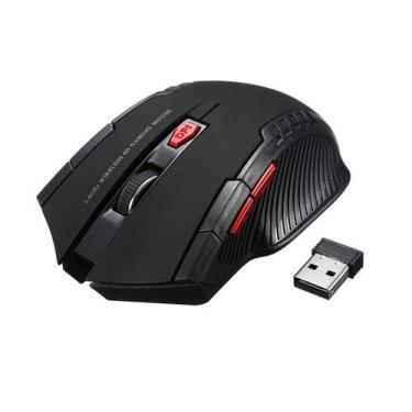 Imagem de Mouse Sem Fio Usb Wireless Jogos Gamer 2.4 Ghz Trabalho Home - Inland 