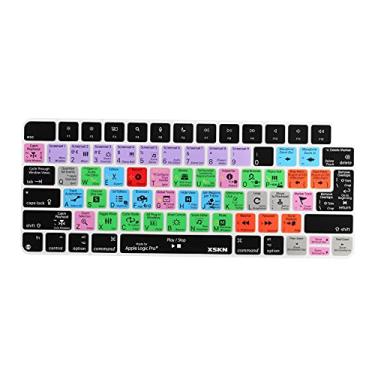 Imagem de XSKN Capa de silicone para teclado Shortcuts and Languages Series para Apple lançado em 2021 iMac M1 Chip Magic com Touch ID A2449 Chave de bloqueio A2450 (versão UE e EUA Logic Pro), SHK-377
