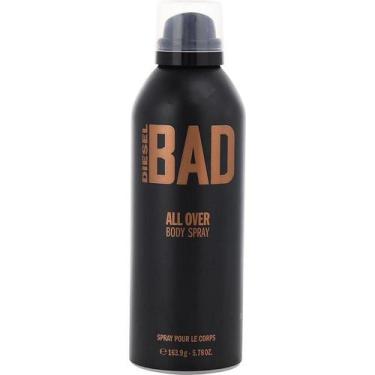 Imagem de Água De Cheiro Masculina Diesel Bad All Over Spray Corporal 163.9G