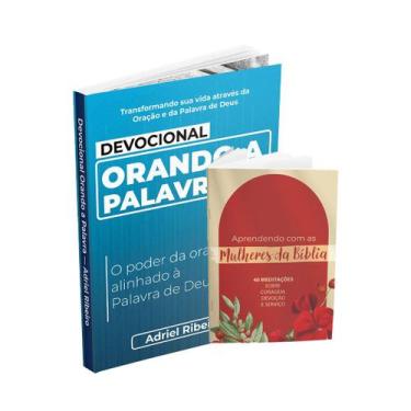 Imagem de Kit Livro + Livreto - Devocional Orando a Palavra + Livreto Lições de 