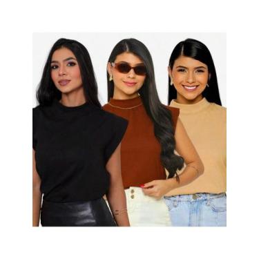 Imagem de KIT 3 Unidades Camiseta Muscle Tee Regata Ampla de Ombreira - Audax Br