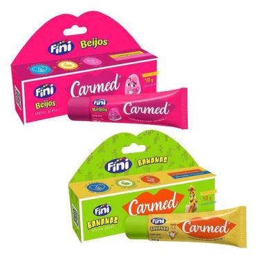 Imagem de Kit 2 Hidratante Labial Carmed Fini Beijos e Bananas - Cimed
