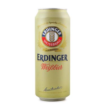 Imagem de Cerveja alemã Erdinger Weissbier Lata 500ml