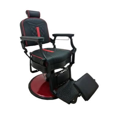 Imagem de Cadeira De Barbeiro Encosto Reclinável Ferrari - CC&S