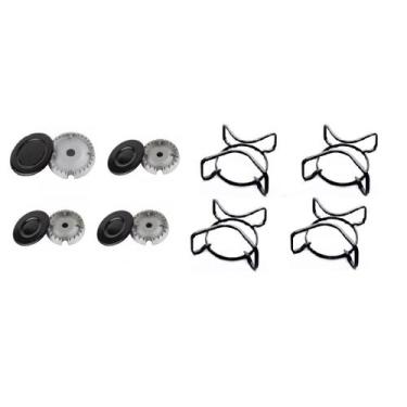 Imagem de Kit Grelha + Queimador Para Fogão CookTop Suggar - 4 Bocas - Jangada