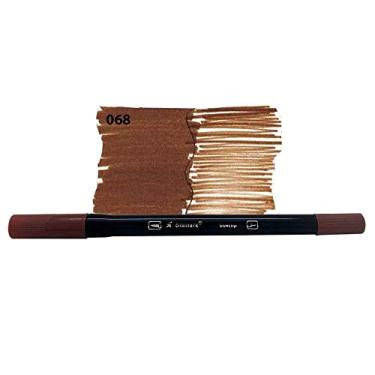 Imagem de Marcador Dualtip, Bismark, PK0100C068, Ponta Dupla, Marrom