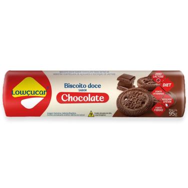 Imagem de Biscoito Doce De Chocolate Zero Açúcar Lowcúcar 95G