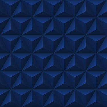 Imagem de Papel De Parede 10m Autoadesivo De Geometrico Azul Marinho