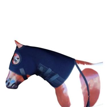 Imagem de Pescoceira Para Cavalos Da Cara Até A Paleta Para AjudarNa Perda De Go