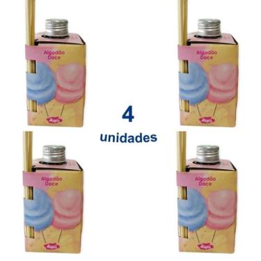 Imagem de Kit 4 Aromatizador de Ambiente 280ml Luz Aromas Difusor de Varetas - E