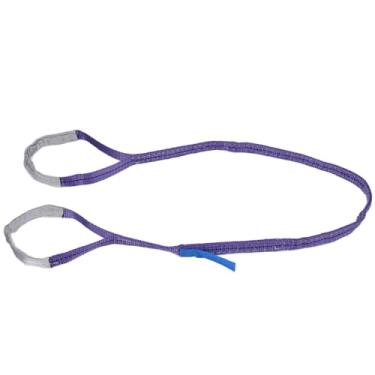 Imagem de 1T Levantamento de Correia Sling Strap, Guincho Roxo para Navio, Máquinas, Construção, Com Alta Resistência e 5: 1 Fator de Segurança (4m)
