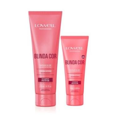 Imagem de 1534LW Kit Lowell Blinda Cor Shampoo+Leave-in hidrata e prot-Feminino