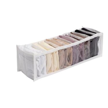 Imagem de Organizador Gavetas Transparente para Roupa Intima Calcinha - Usze