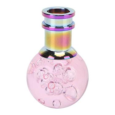 Imagem de Botão de Bolha de Cristal Rosa Elegante Com 3 Adaptadores para Engrenagens Suaves, a Mudança de Metal Acrílico Universal