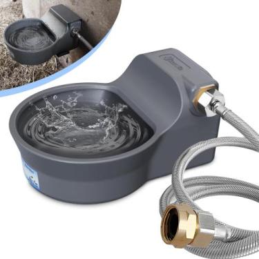 Imagem de Dispensador automático de água para cães PETSOLON 2L com suporte antid