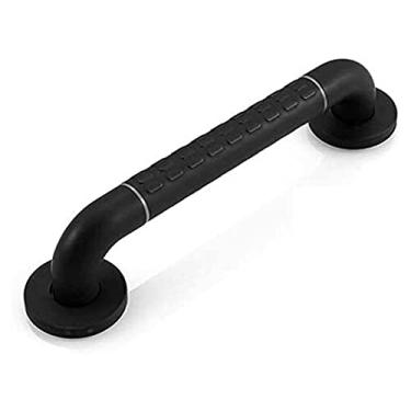 Imagem de Corrimão de banheiro, barra de apoio, alça segura, corrimão, chuveiro, barra de apoio, banheira, barra de apoio para banheiro, vaso sanitário, antiderrapante (58 cm)