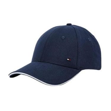 Imagem de Boné Tommy Hilfiger Th Corp Flannel 6 Panel Vermelho-Masculino