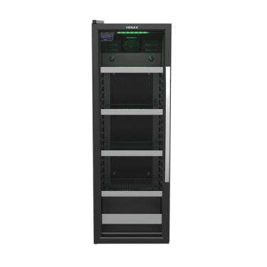 Imagem de Cervejeira Venax 209l Color Light Preto Porta Invertida