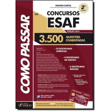 Imagem de Como Passar em Concursos da Esaf: 3500 Questões Comentadas - FOCO JURI