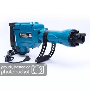 Imagem de Martelete Rompedor Demolidor 16 Kg 1500w - Siga tools - led