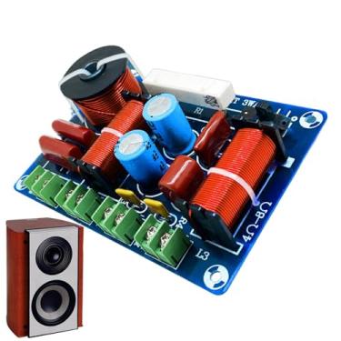 Imagem de Divisor De Frequência 3 Vias | De Crossover Eficiente | Divisor Multi-Vias Compacto De Alta Potência Para Reparo, Manutenção E Modificação De s De Com