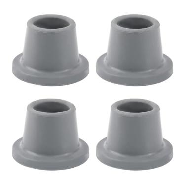 Imagem de FashionCha 4x Cadeira de chuveiro Pés de chuveiro Cadeira Dicas de adultos antiLIP Dicas de borracha multifuncional 1 1/8 polegadas para banheira