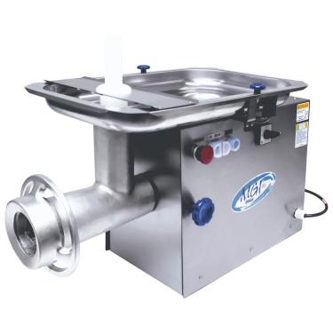 Imagem de Moedor De Carne Gural Com Pré Cortador Boca 98 Cabeçote Inox 220v Trifásico Mgi-98-ts