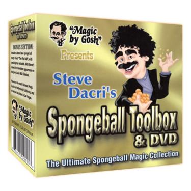 Imagem de Kit Magica Espuma Sponge Ball Toolbox Dvd Goshman By Steve Dacri's
