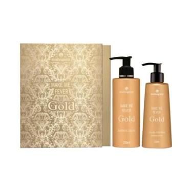 Imagem de Mahogany Kit Make Me Fever Gold Sab Liq E Hidratante 200Ml
